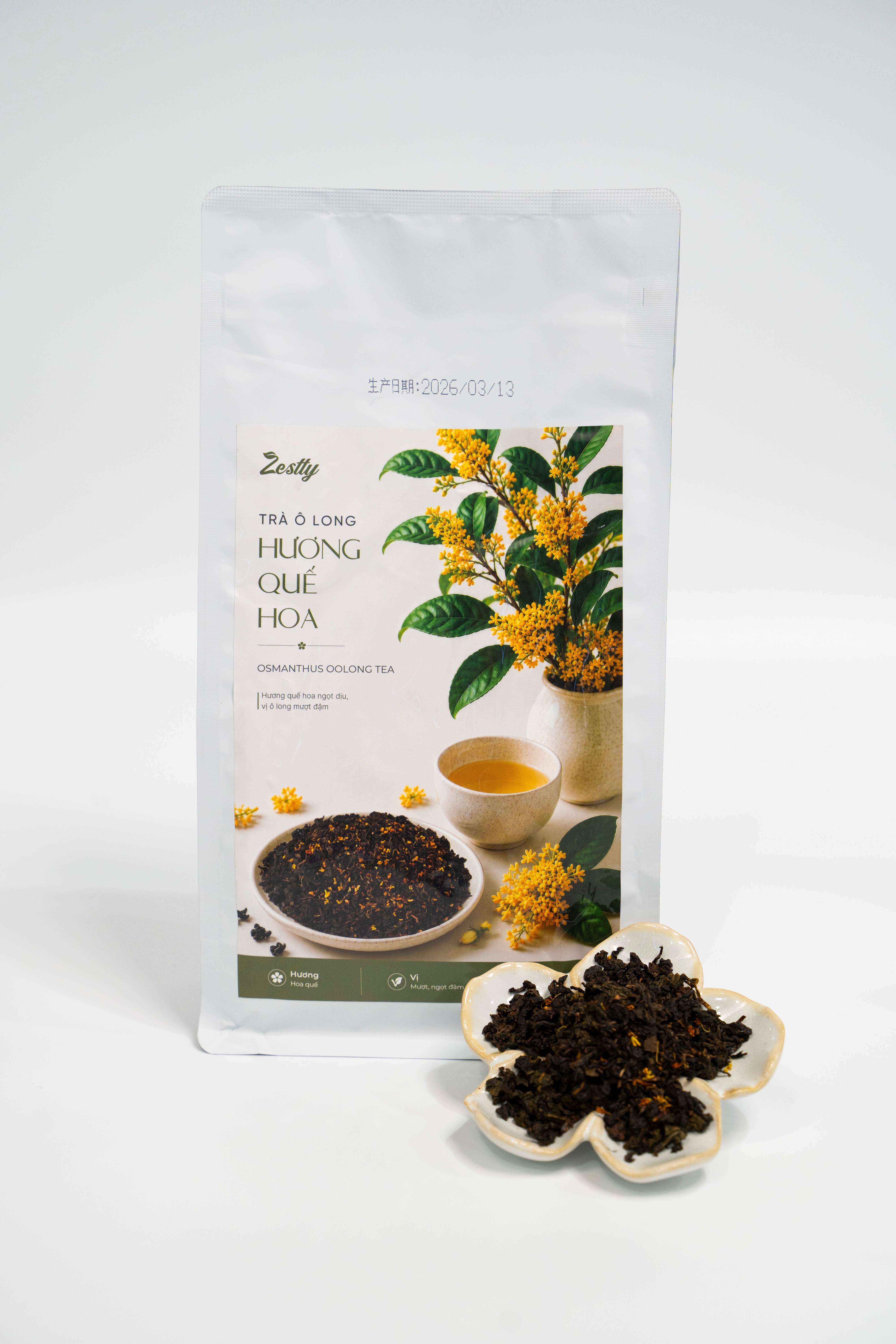 Trà Ô Long Hương Quế Hoa Zestty