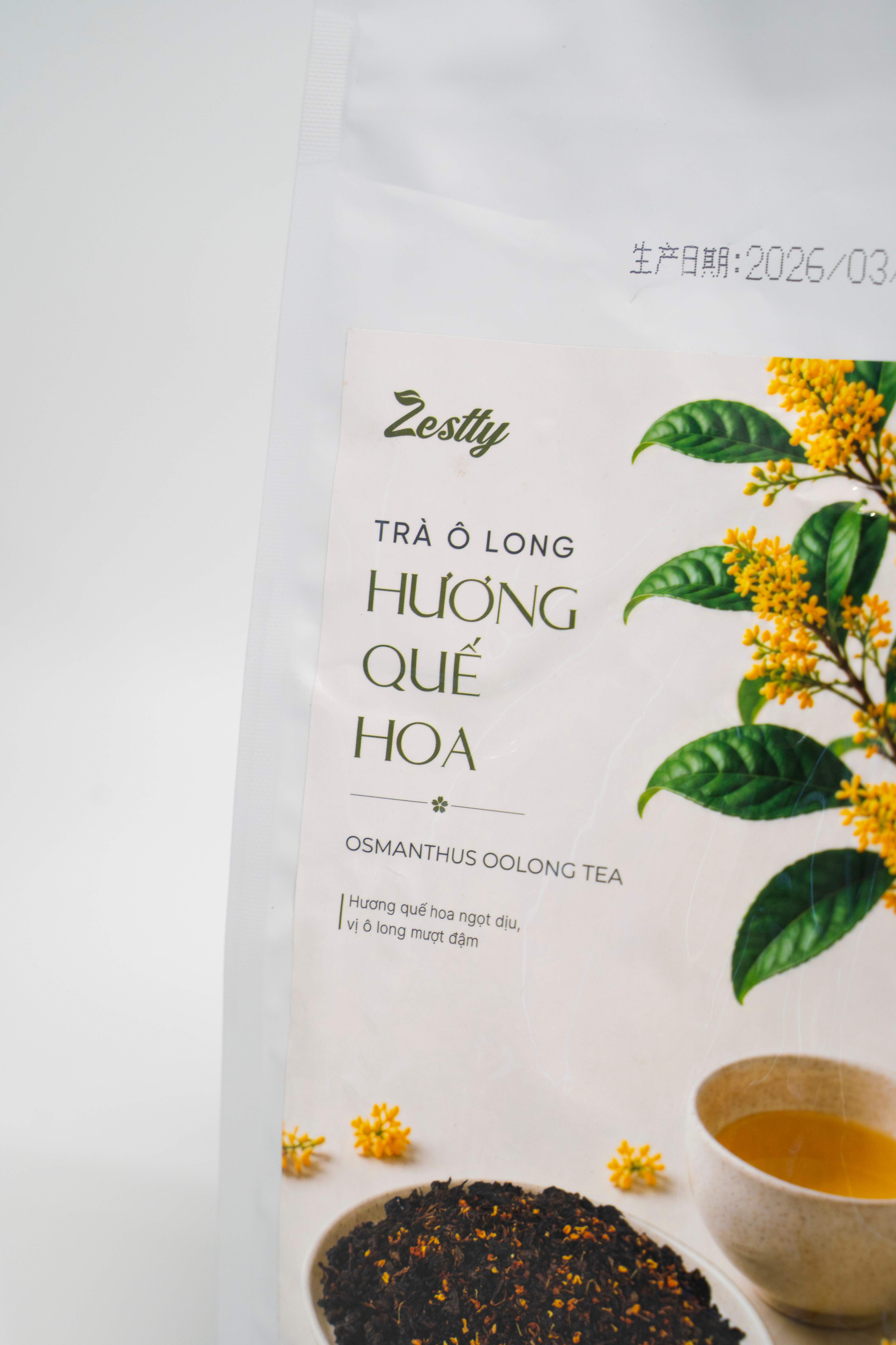 Trà Ô Long Hương Quế Hoa Zestty