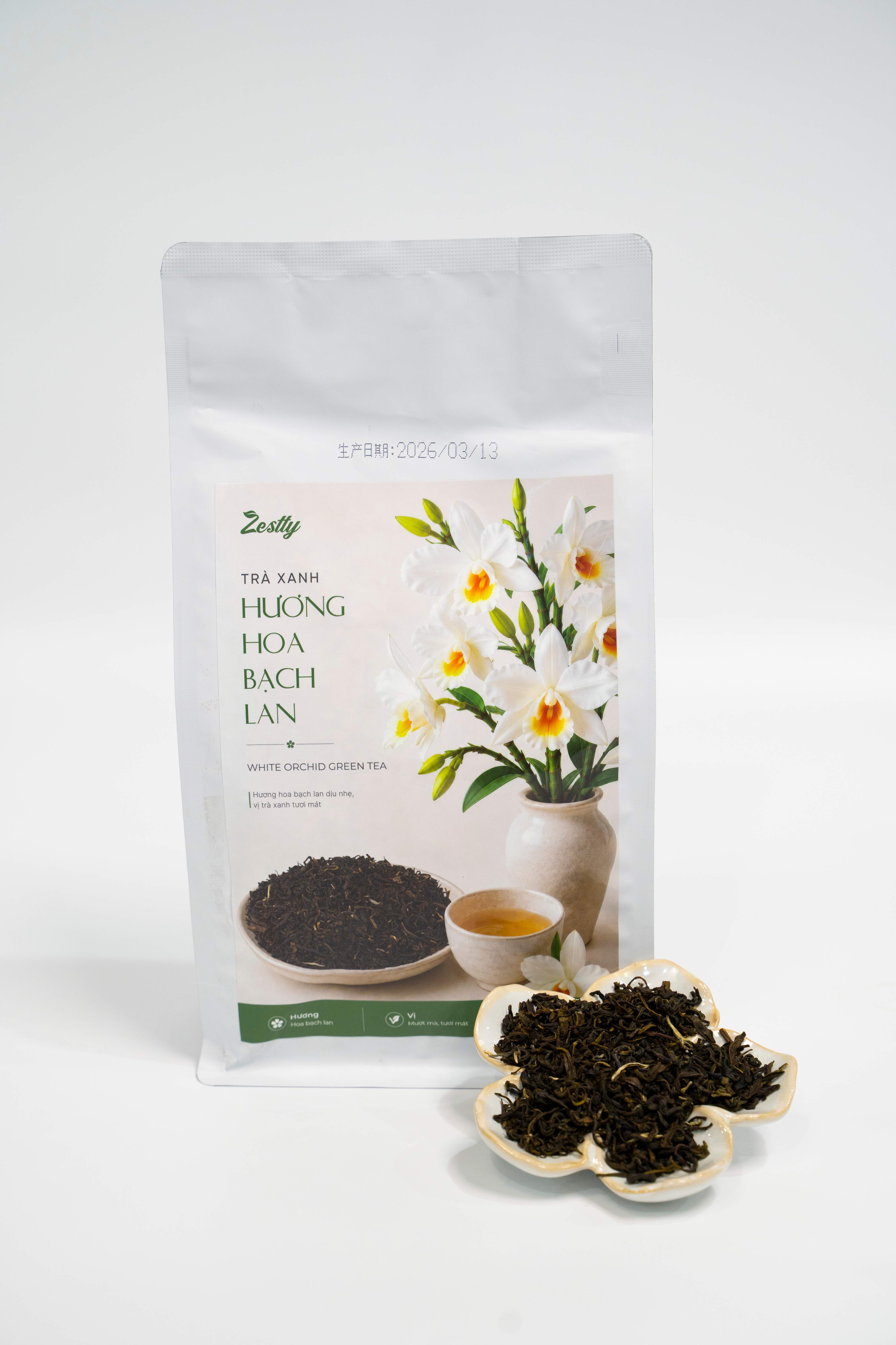 Trà Xanh Hương Hoa Bạch Lan Zestty