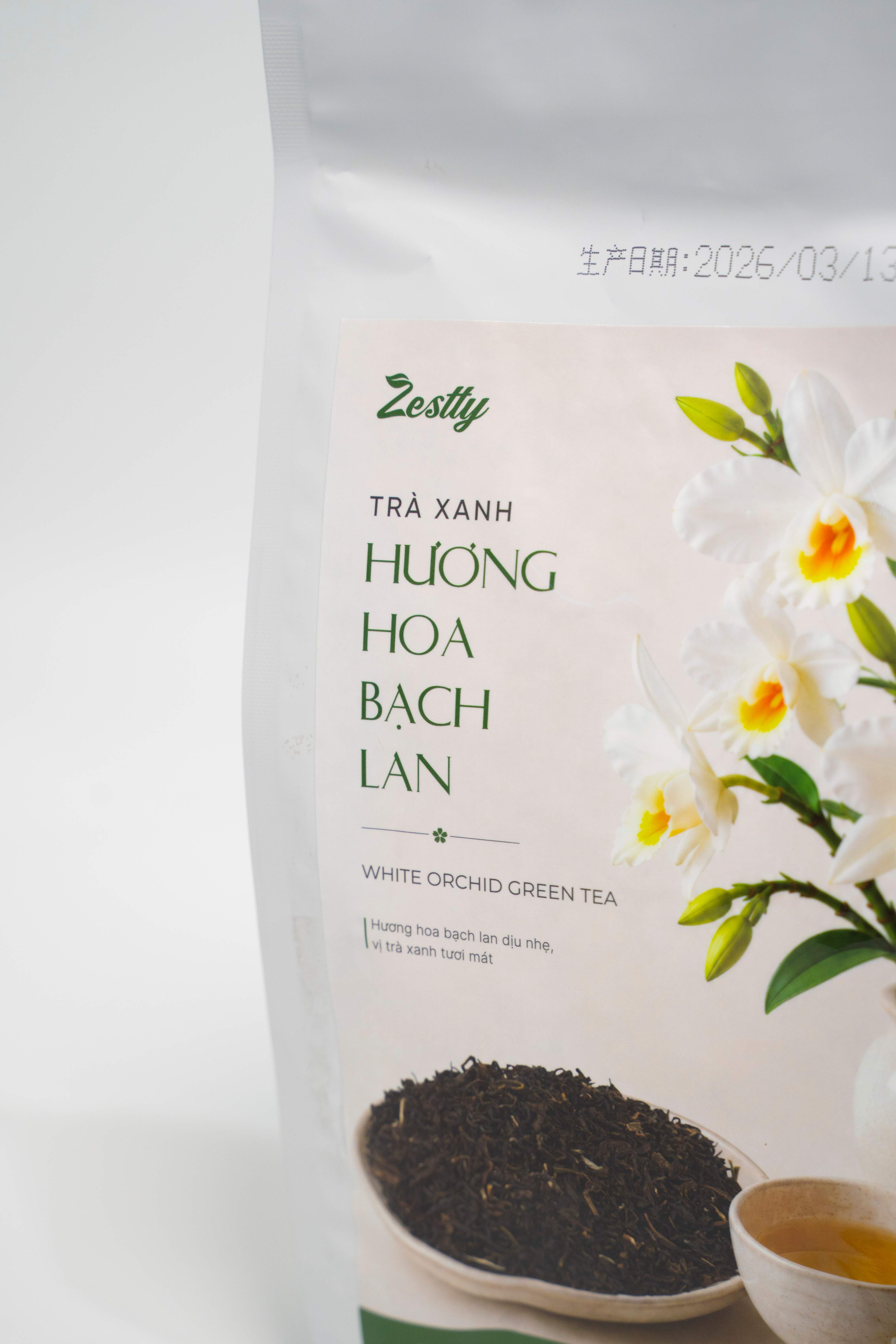 Trà Xanh Hương Hoa Bạch Lan Zestty