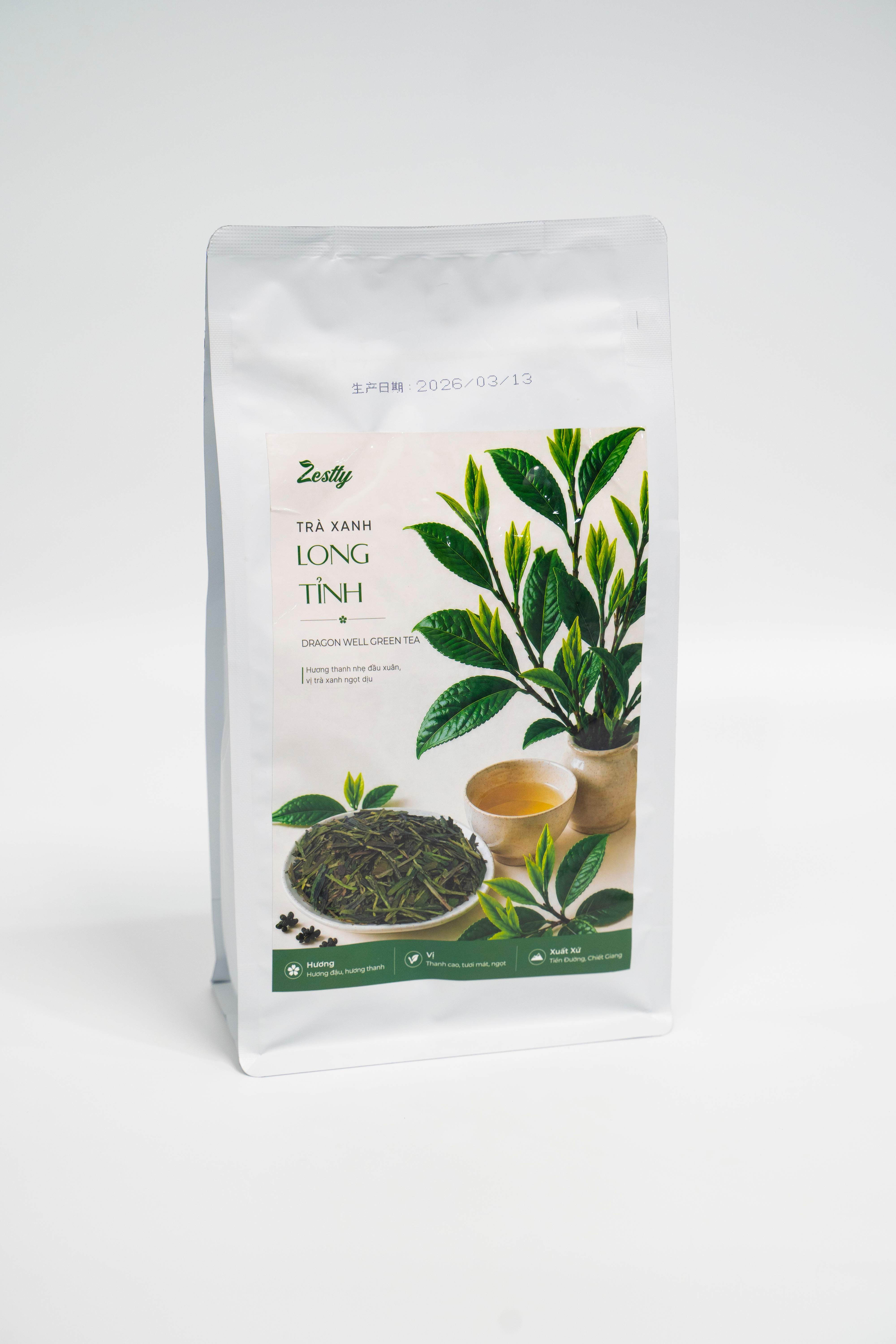 Trà Xanh Long Tỉnh Zestty
