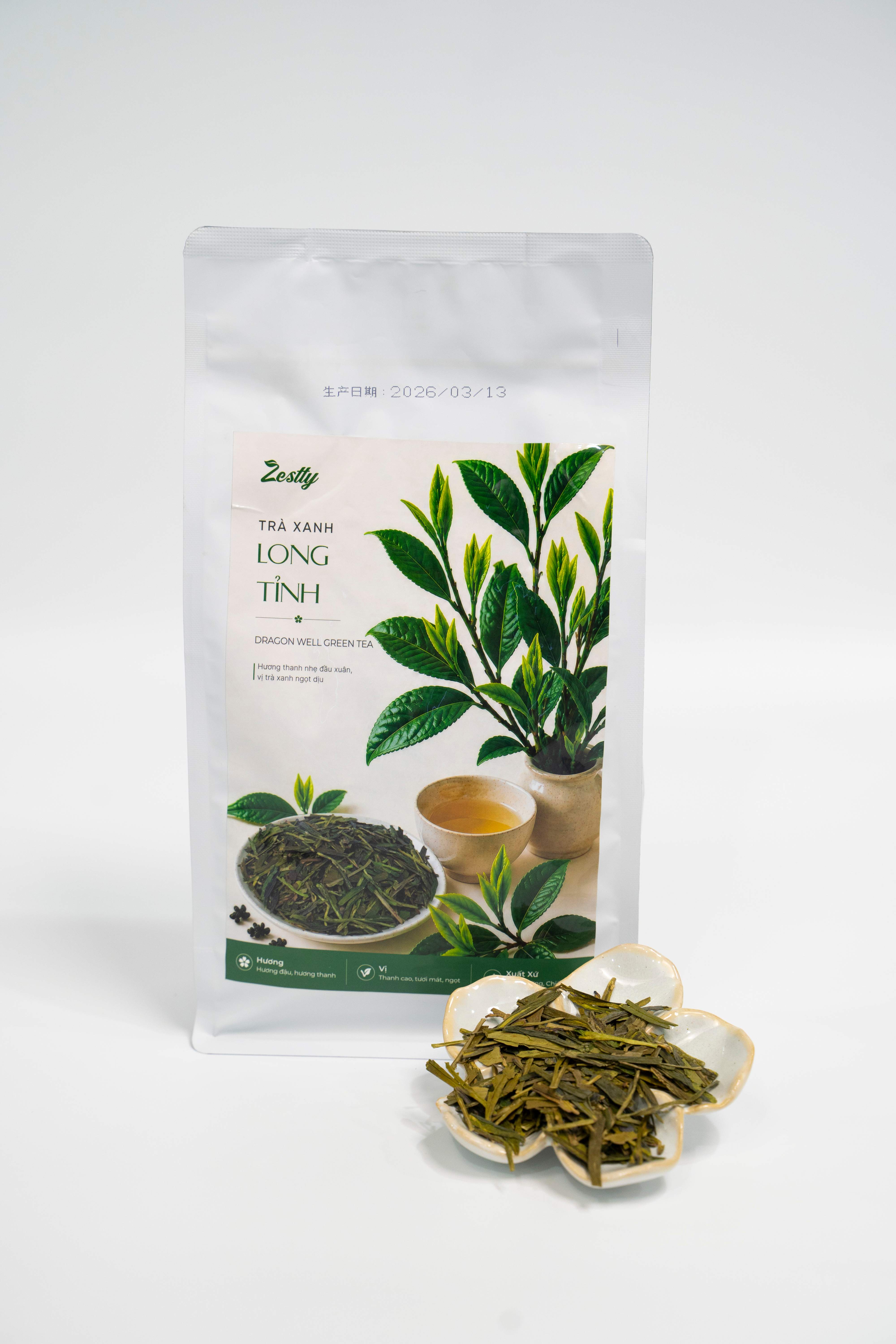 Trà Xanh Long Tỉnh Zestty