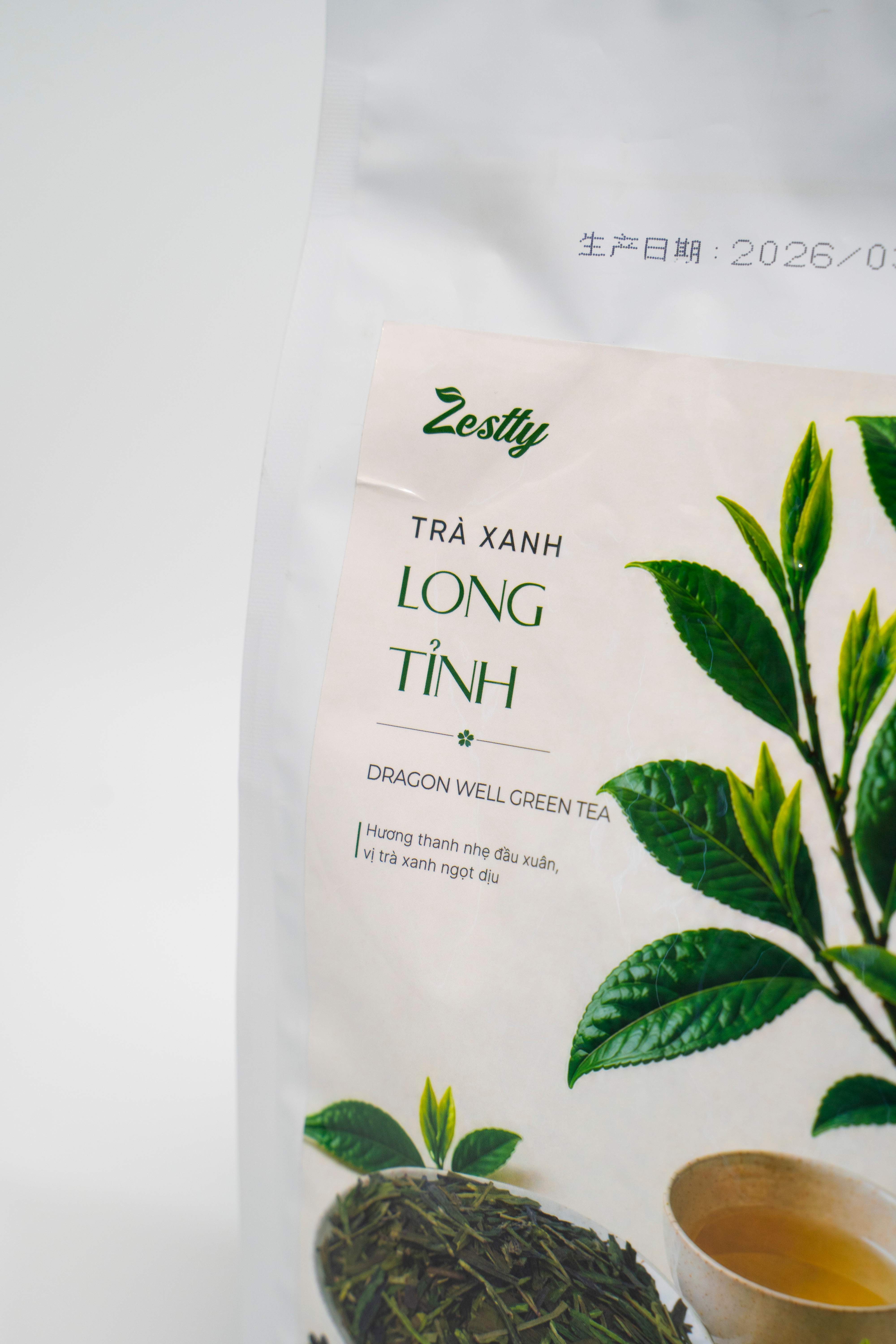 Trà Xanh Long Tỉnh Zestty