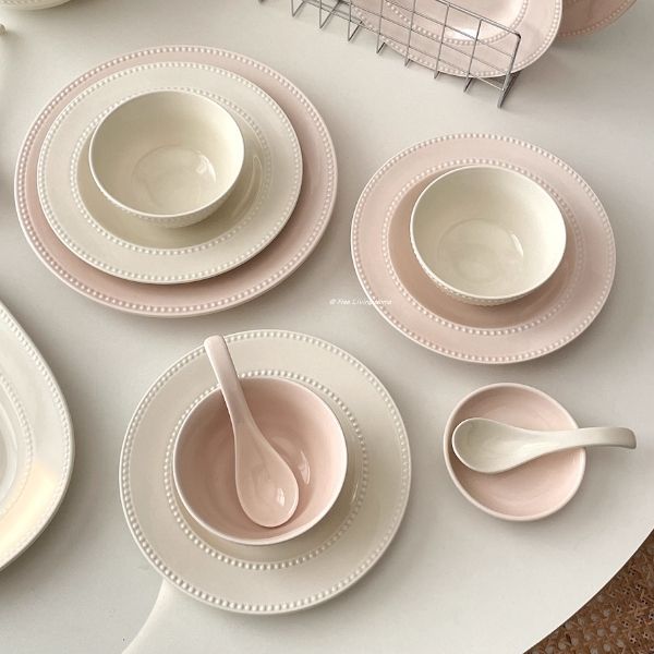 Bộ bát đĩa basic Nordic Pearl - TC70