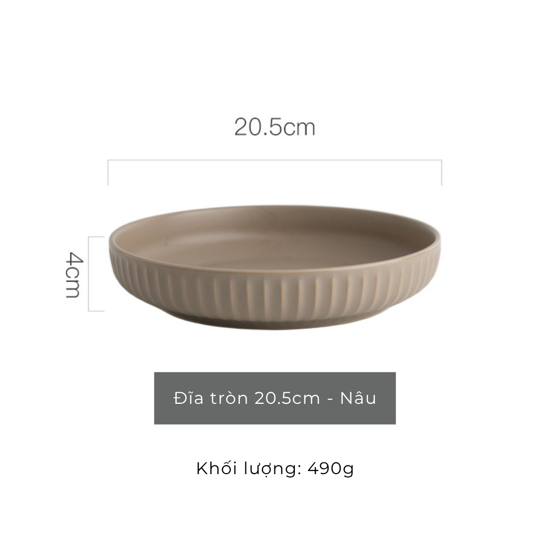 Bộ bát đĩa phong cách Bắc Âu mix màu hiện đại - TC78