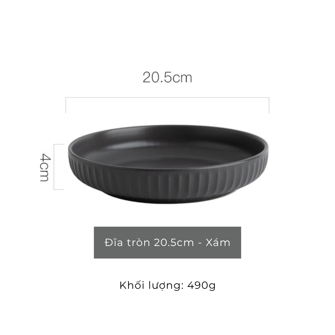 Bộ bát đĩa phong cách Bắc Âu mix màu hiện đại - TC78