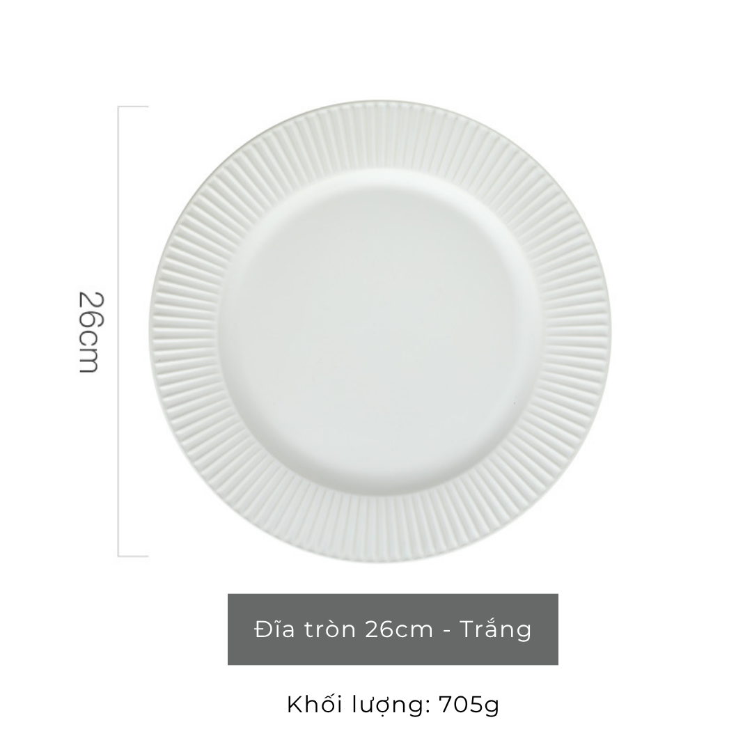 Bộ bát đĩa phong cách Bắc Âu mix màu hiện đại - TC78