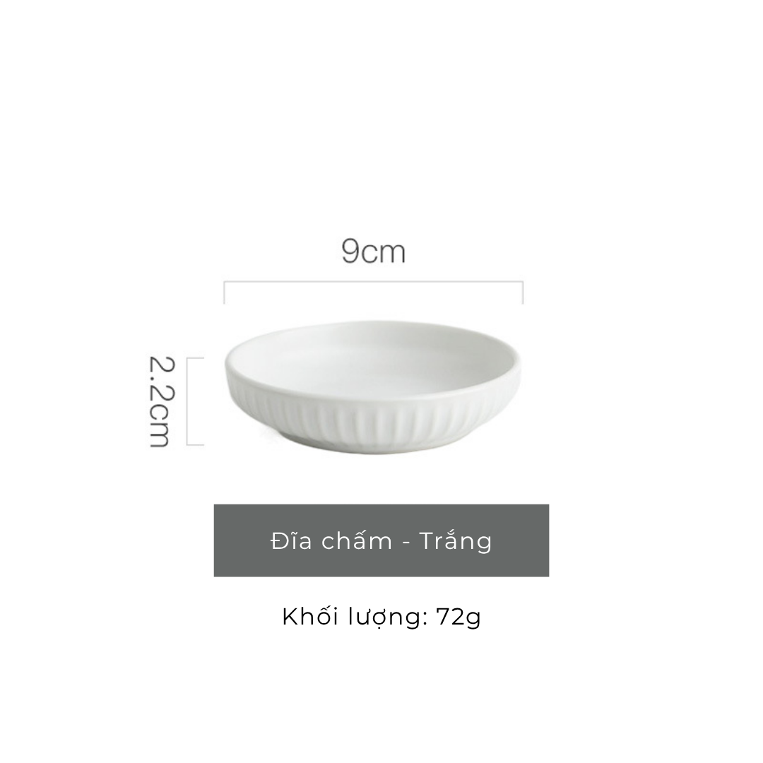 Bộ bát đĩa phong cách Bắc Âu mix màu hiện đại - TC78