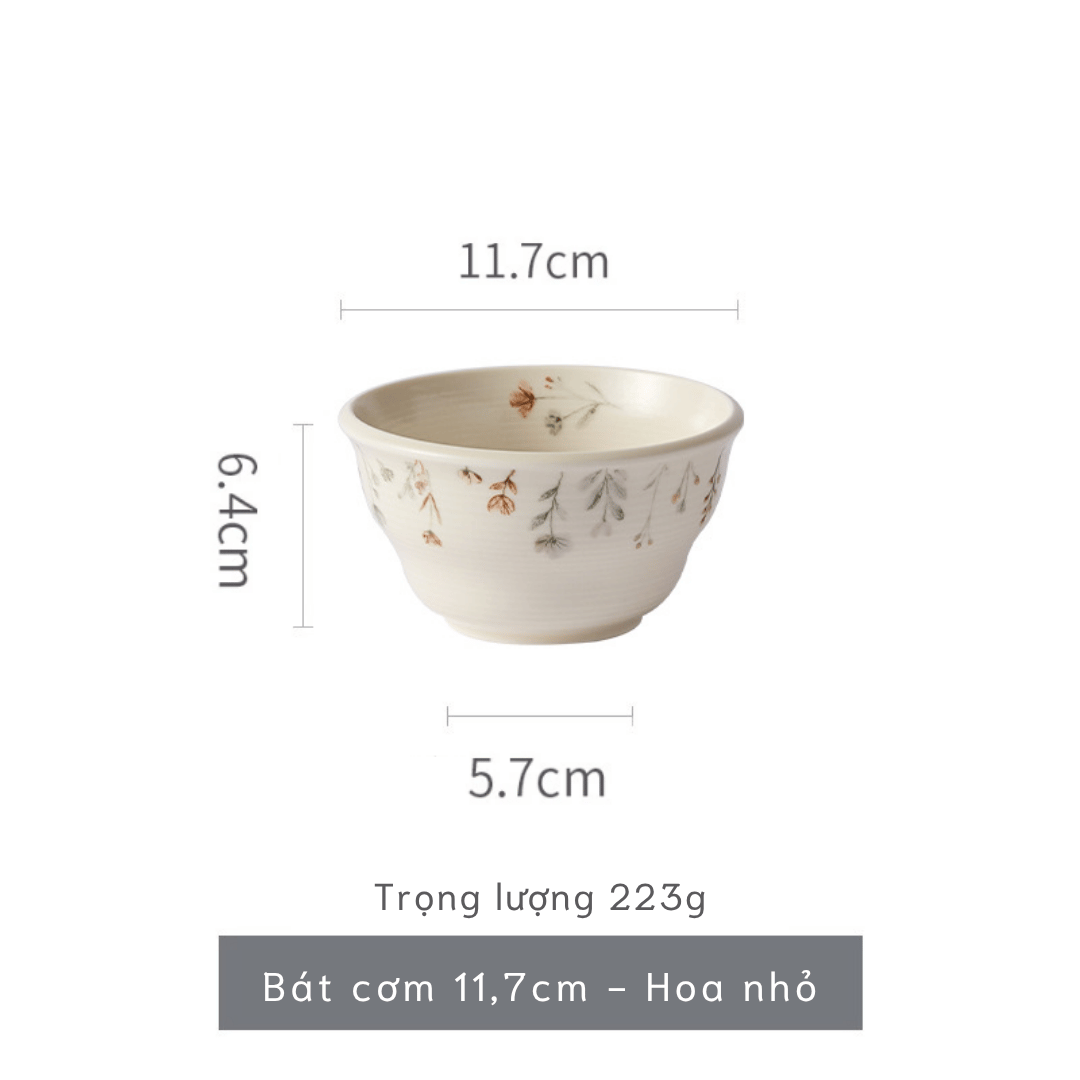 Bộ bát đĩa thượng hạng Minimalis - trơn pastel màu multi - GT04