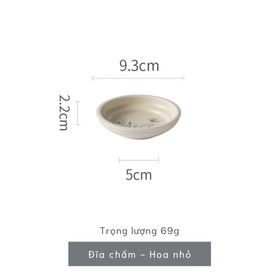 Bộ bát đĩa thượng hạng Minimalis - trơn pastel màu multi - GT04