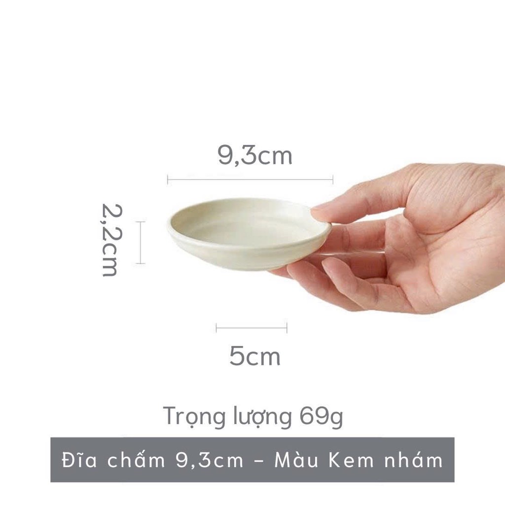 Bộ bát đĩa thượng hạng Minimalis - trơn pastel màu multi - GT04