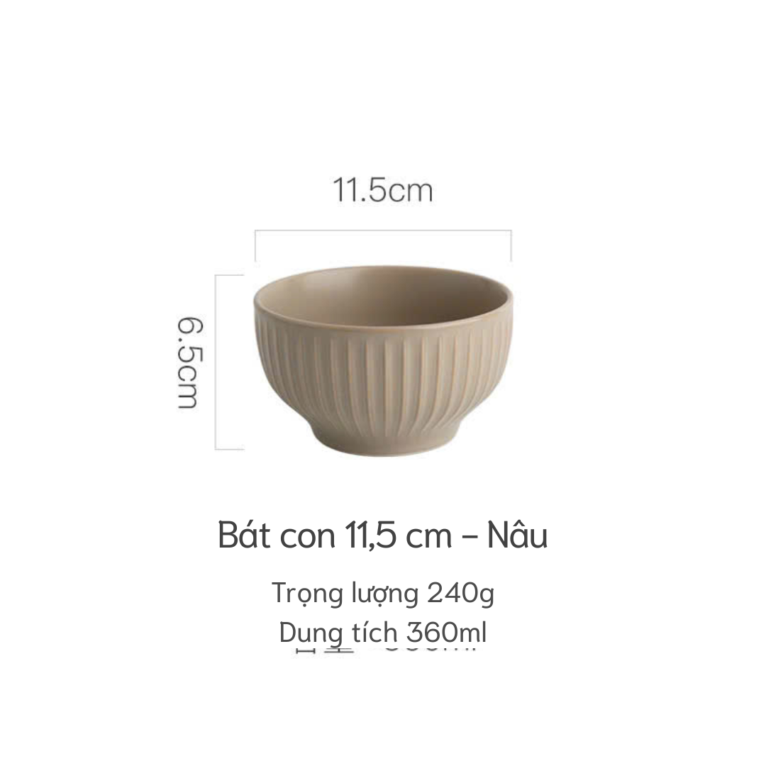 Bộ bát đĩa phong cách Bắc Âu mix màu hiện đại - TC78