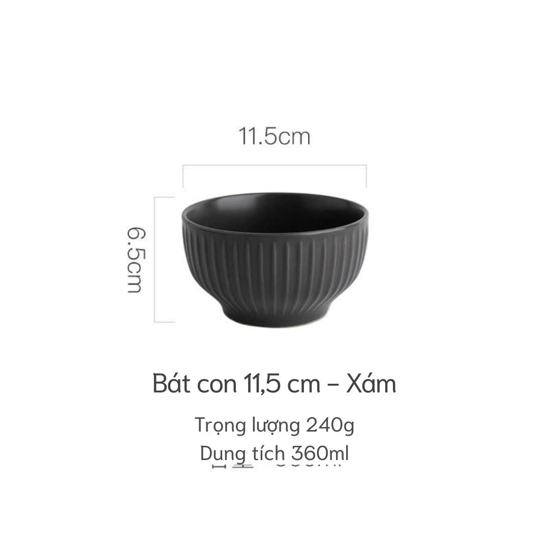 Bộ bát đĩa phong cách Bắc Âu mix màu hiện đại - TC78