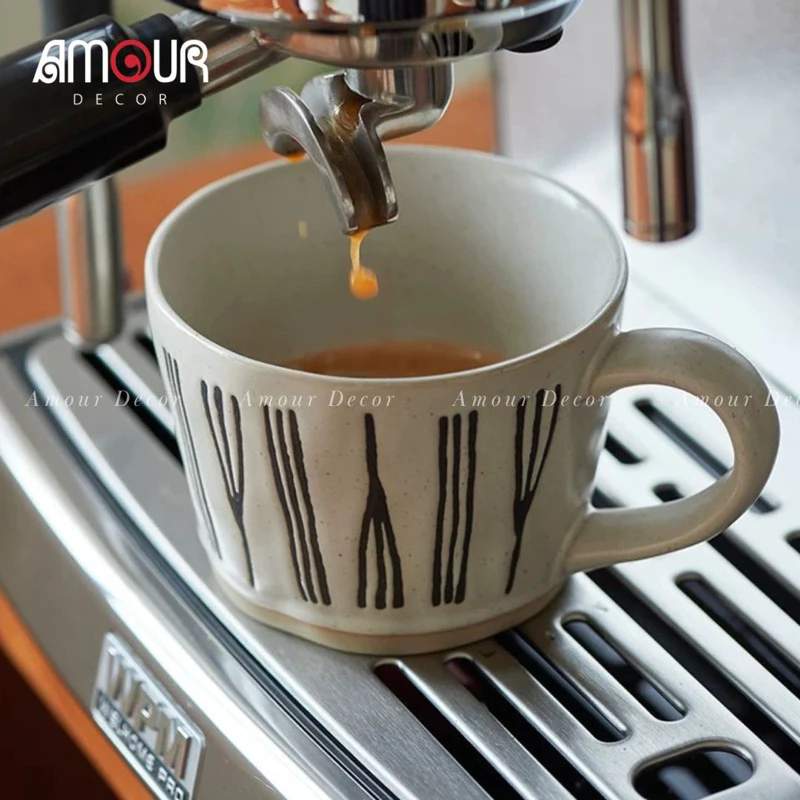 Cốc sứ phong cách thủ công Nhật Bản nhiều họa tiết - PT69