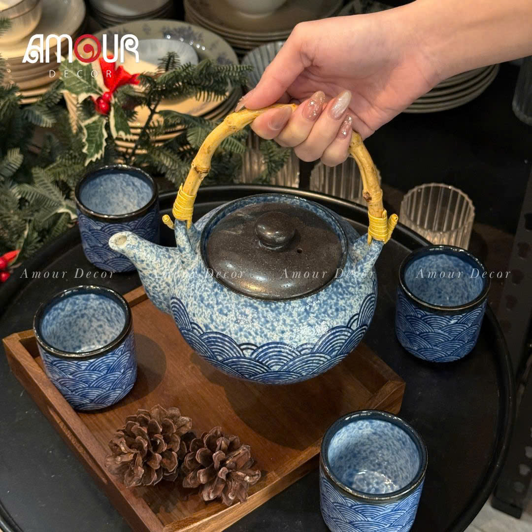 Bộ ấm trà Thanh Ngọc - PT107