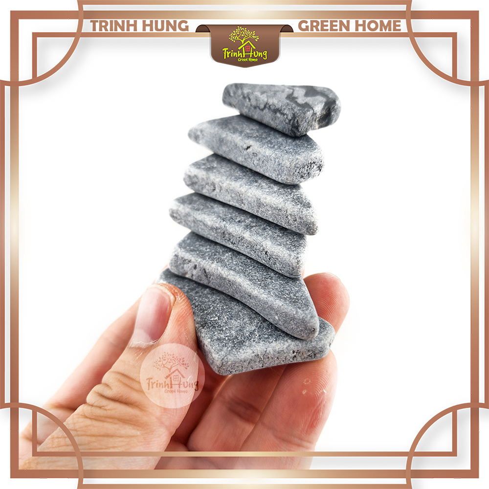 Đá bậc thang, đá lát nền - dùng trang trí tiểu cảnh