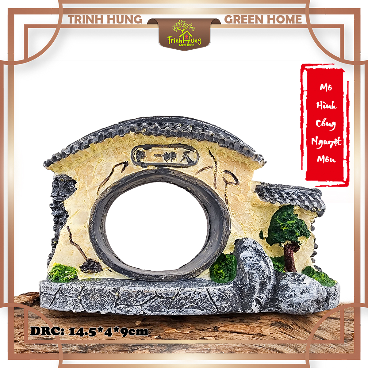 Mô hình cổng Nguyệt Môn