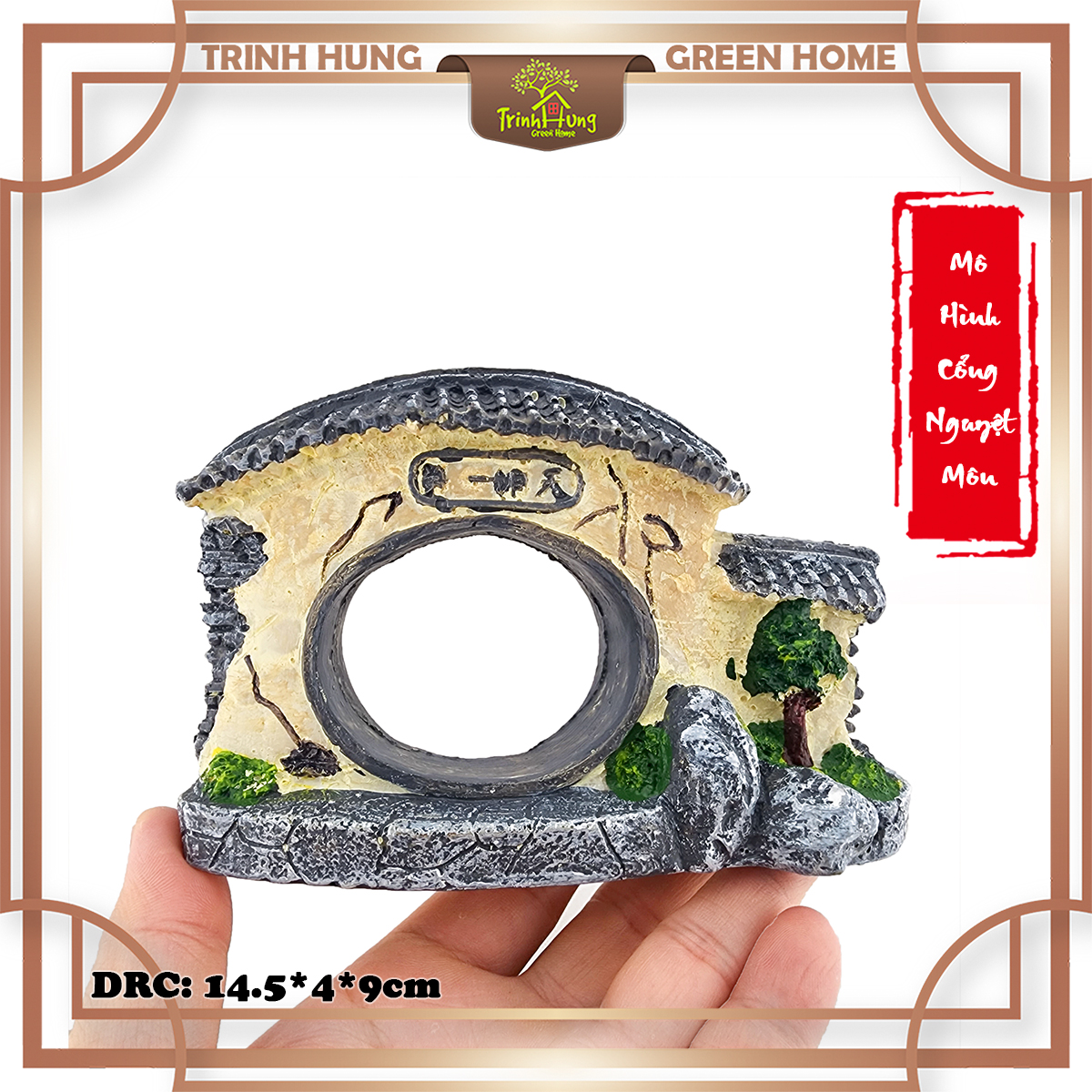 Mô hình cổng Nguyệt Môn