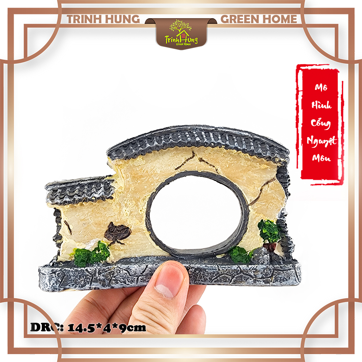 Mô hình cổng Nguyệt Môn