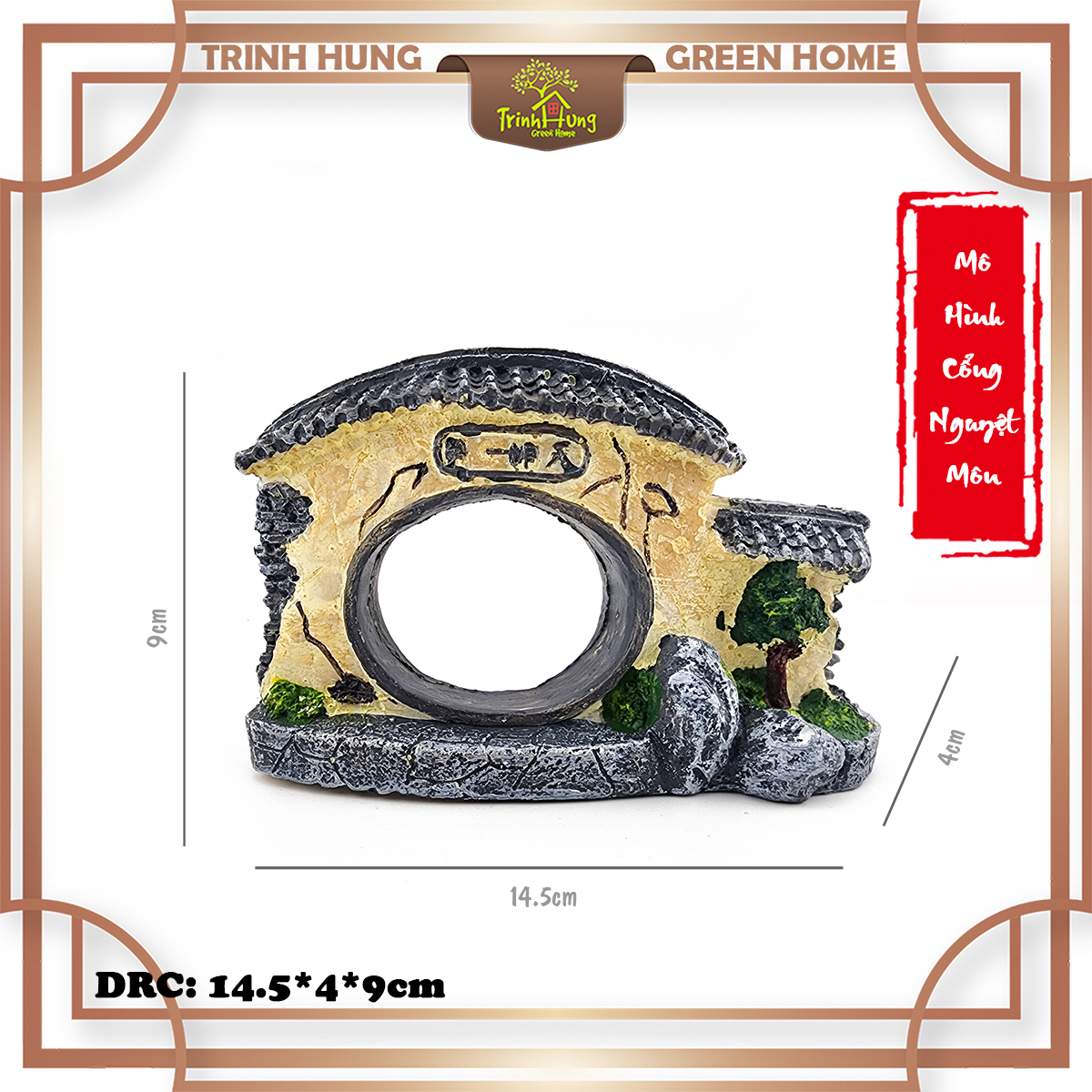 Mô hình cổng Nguyệt Môn