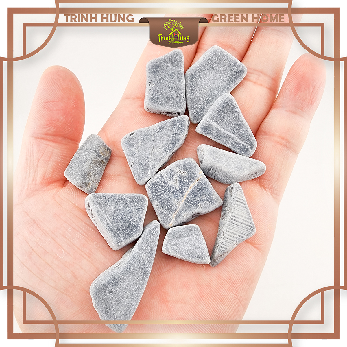 Đá bậc thang, đá lát nền - dùng trang trí tiểu cảnh