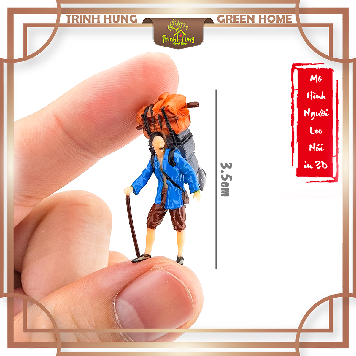 Mô hình người leo núi in 3D