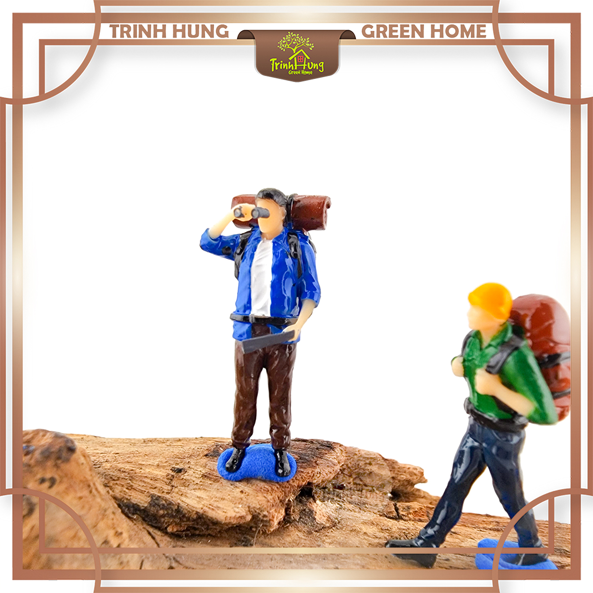 Mô hình người thám hiểm leo núi - Diorama 1:64