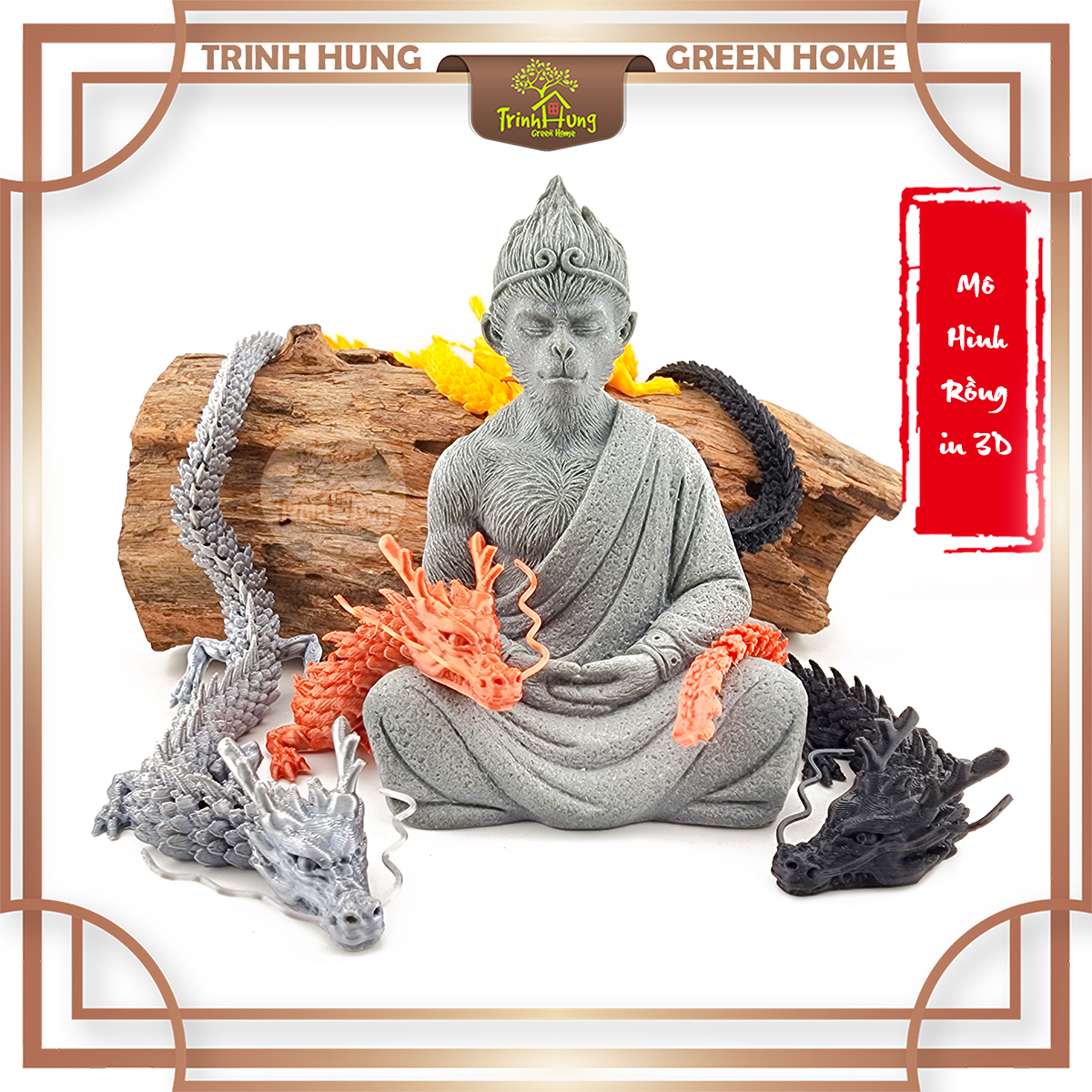 Rồng có khớp in 3D