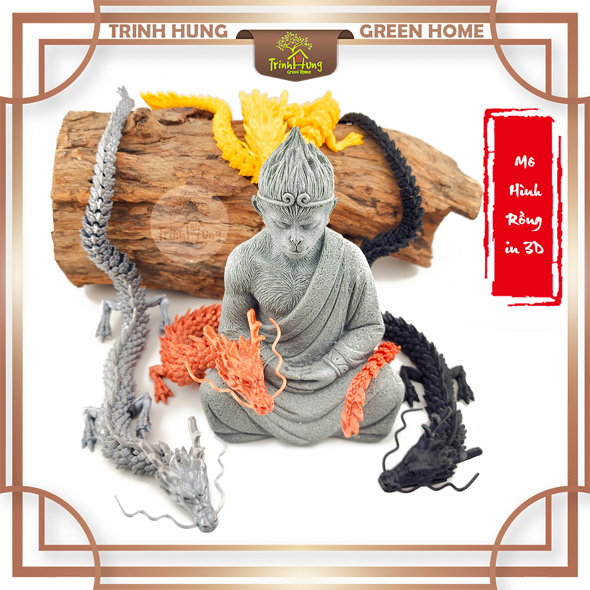 Rồng có khớp in 3D