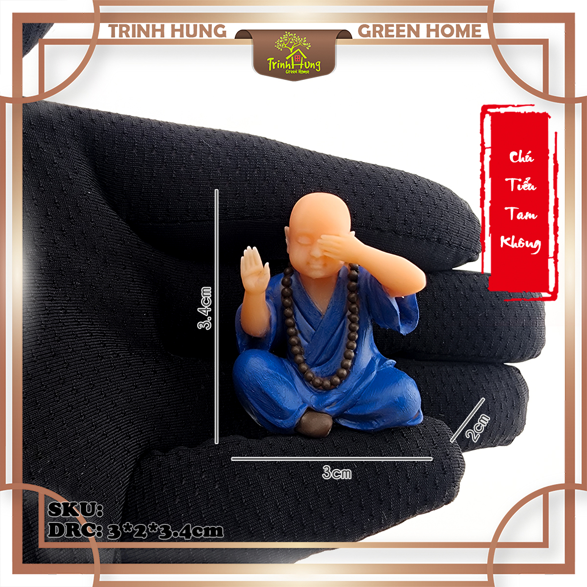 Mô hình phật giáo mini in 3D sắc nét