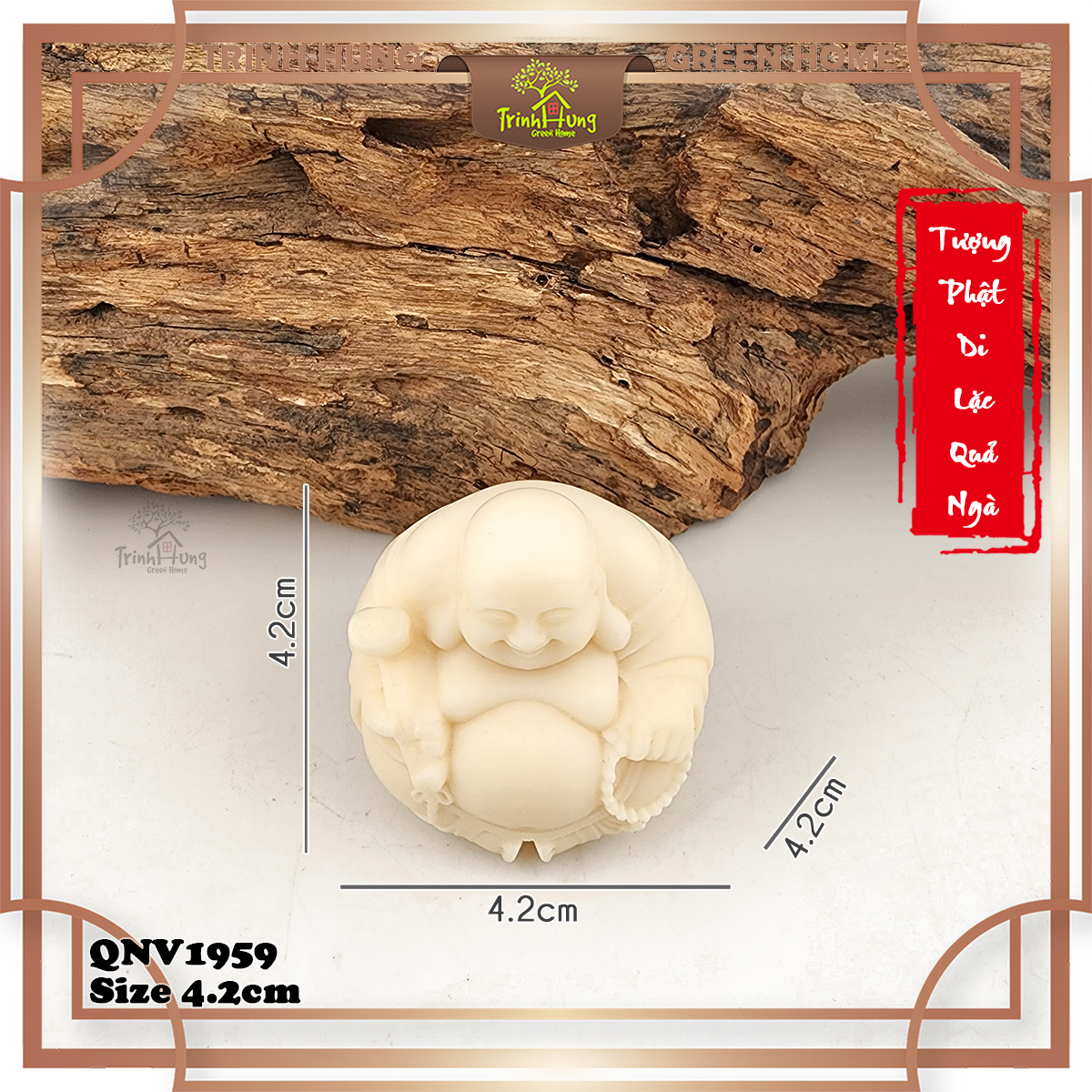 Phật Di Lặc tròn QNV1959