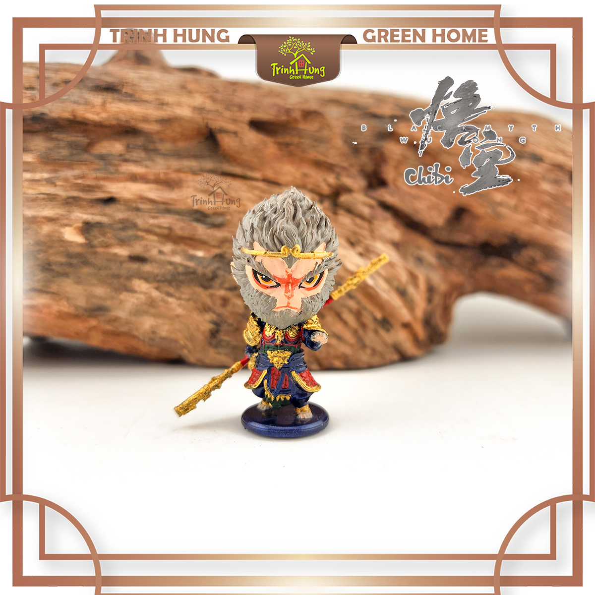 Mô hình Back Myth Wukong chibi 5cm in 3D