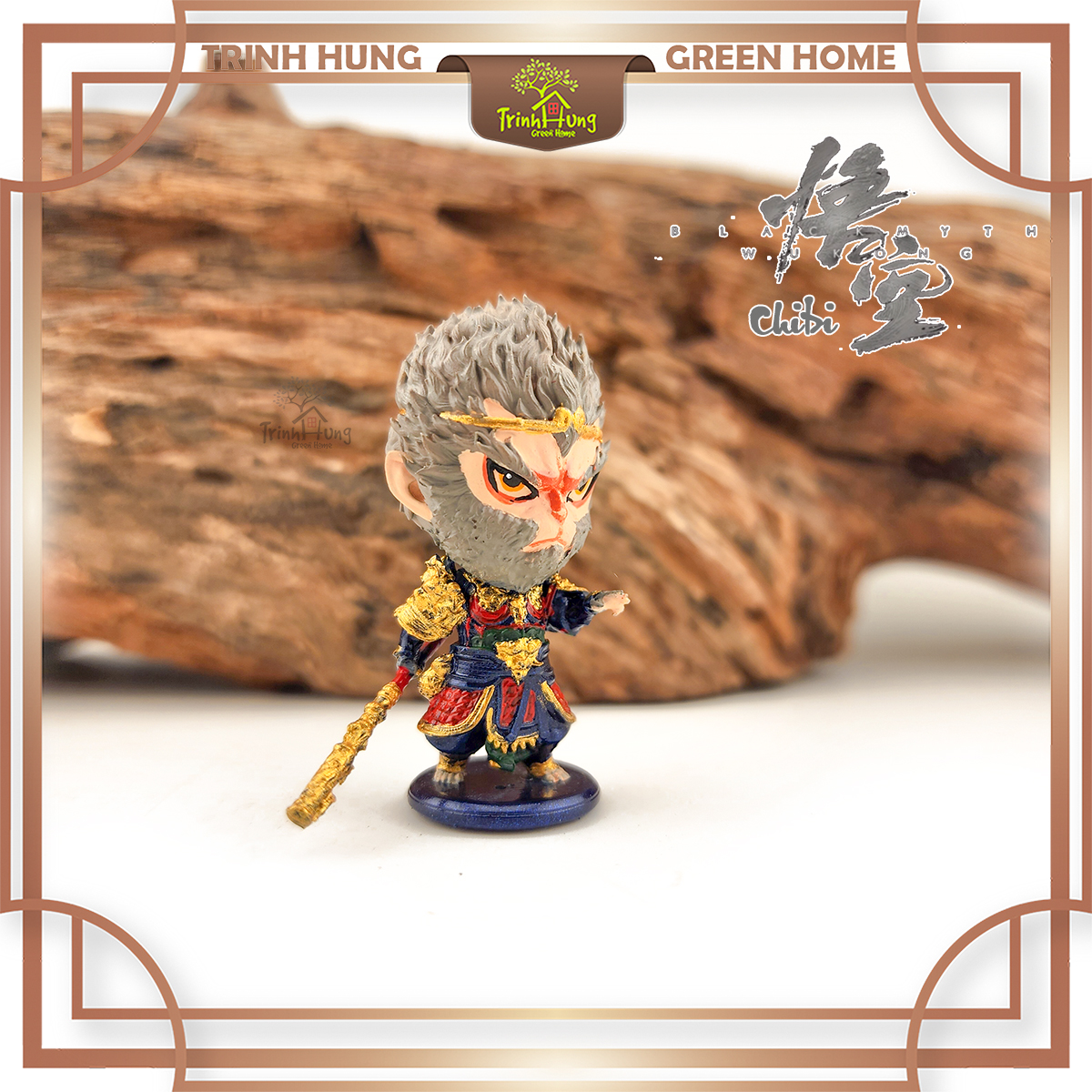 Mô hình Back Myth Wukong chibi 5cm in 3D