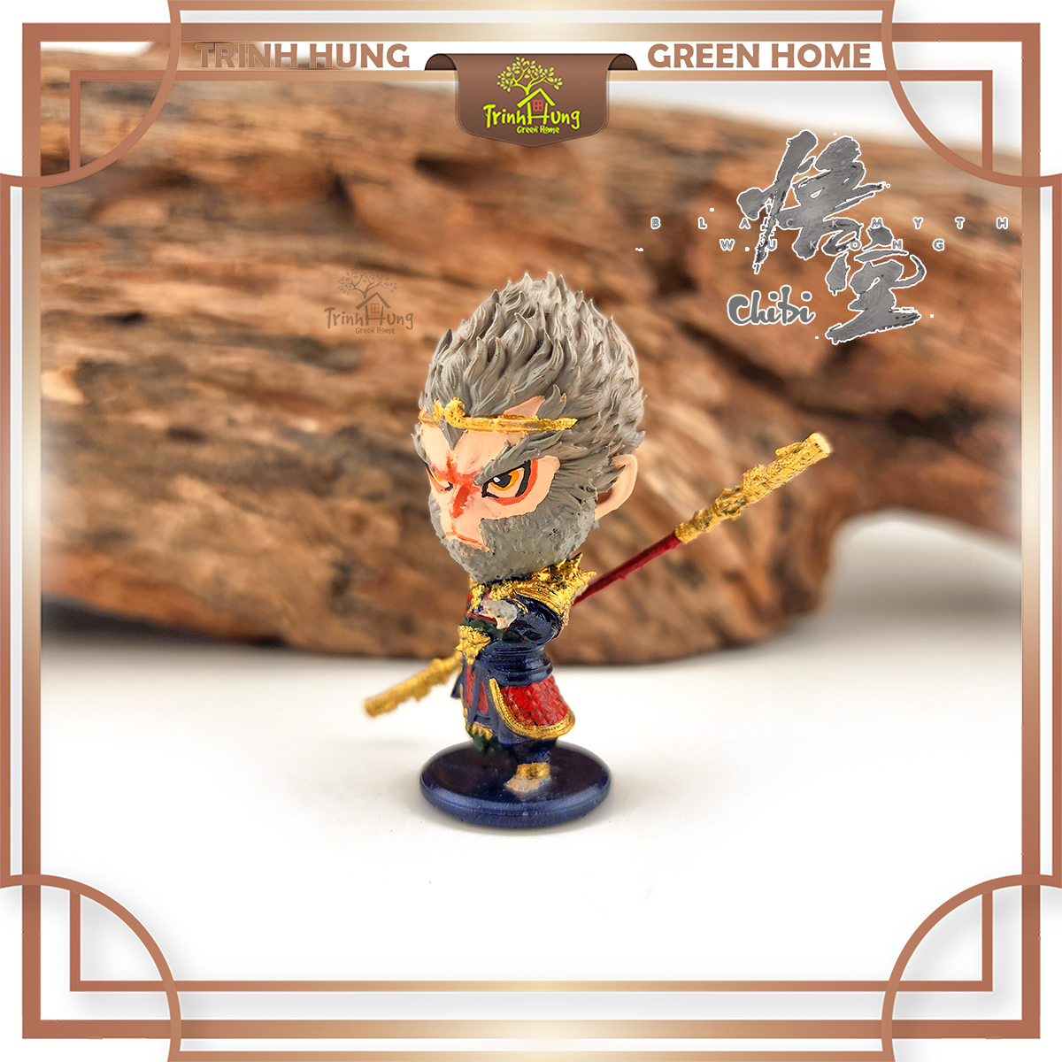 Mô hình Back Myth Wukong chibi 5cm in 3D
