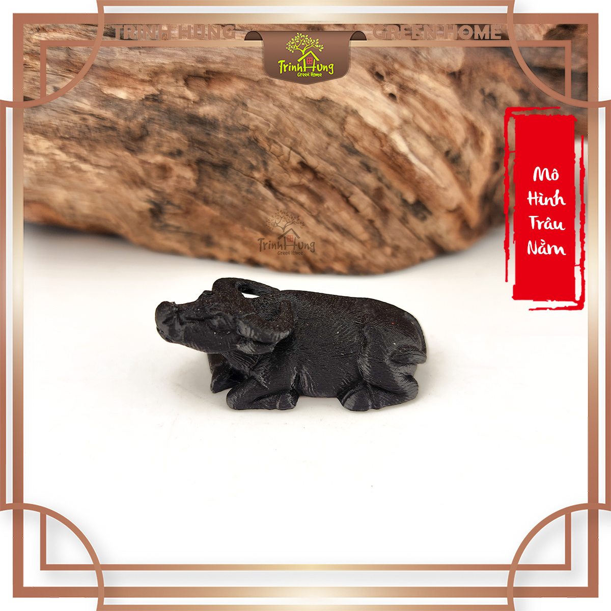 Mô hình trâu nằm in 3D