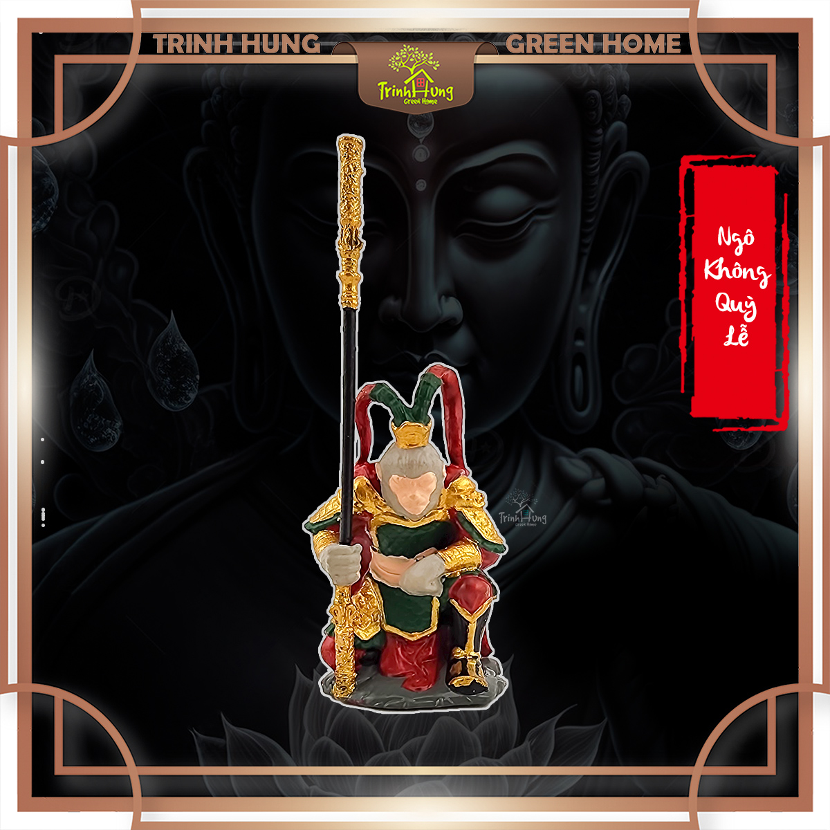 Mô hình Tôn Ngộ Không quỳ lễ in 3D