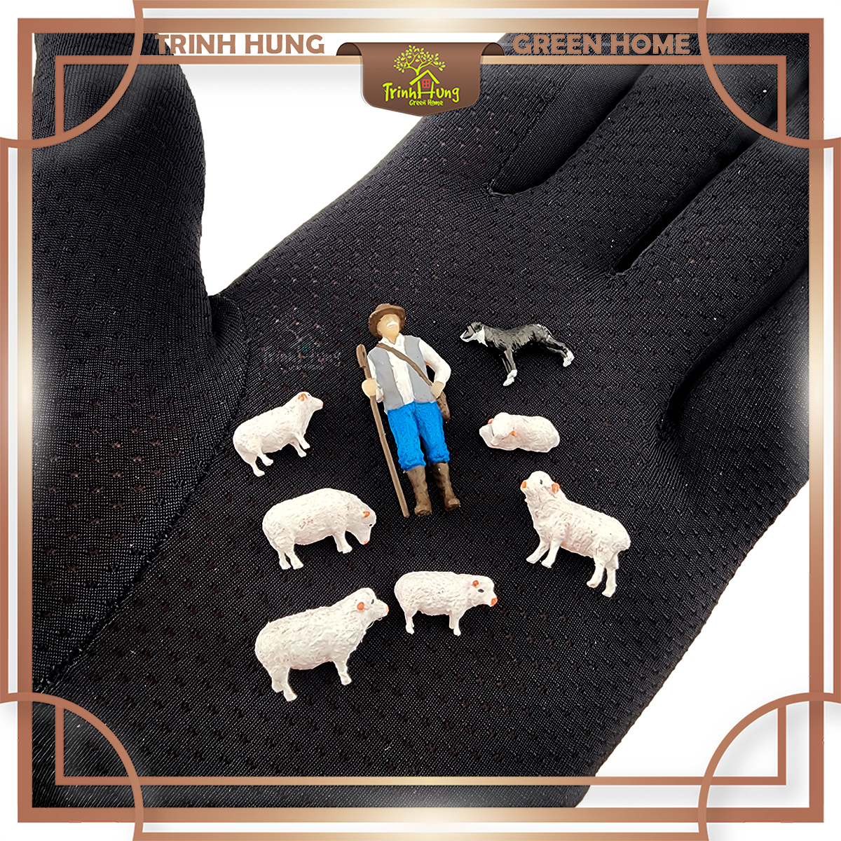 Bộ mô hình chăn cừu Diorama - Race Medal 1:64