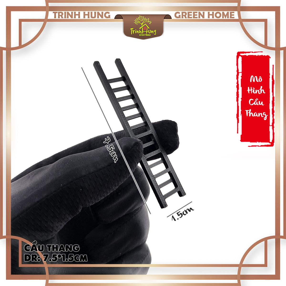 Mô hình cầu nhà cổ trung quốc - Cầu đen