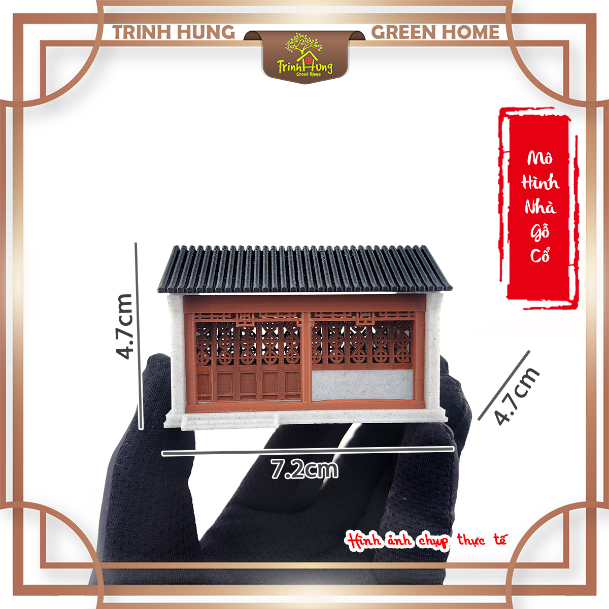 Mô hình nhà gỗ cổ