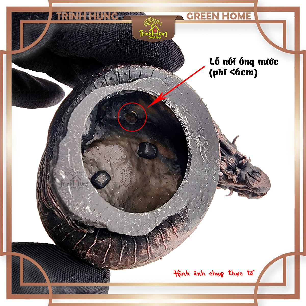 Tượng Tôn Ngộ Không bệ rồng phun nước in 3D