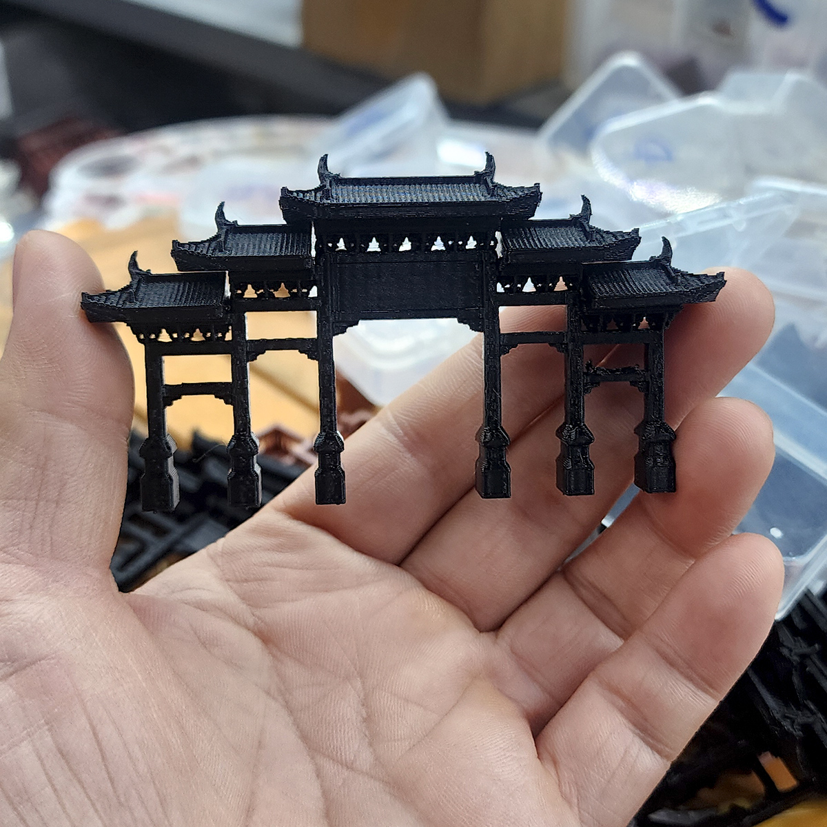 Cổng ngũ quan in 3D