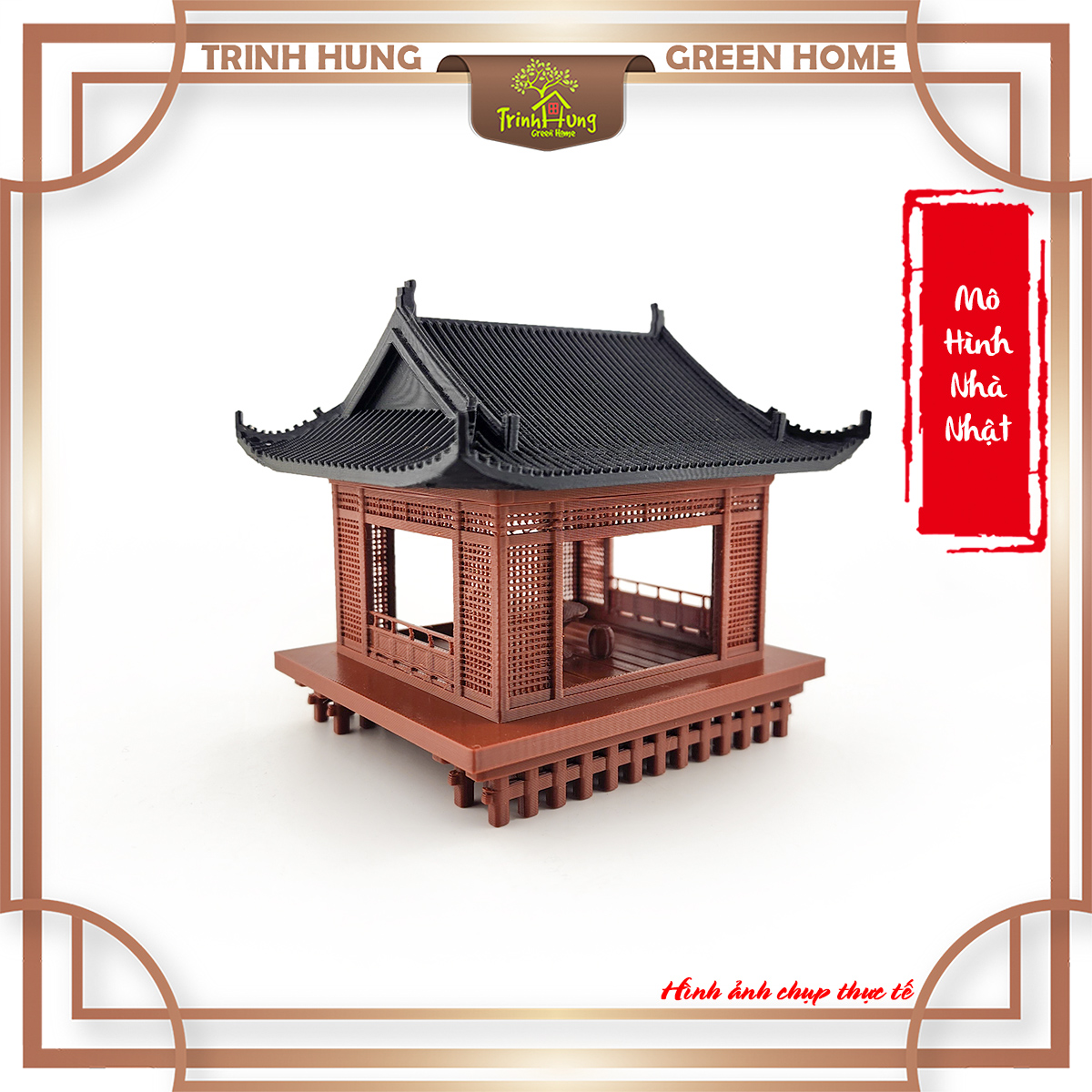 Mô hình nhà Nhật in 3D - nhà chờ