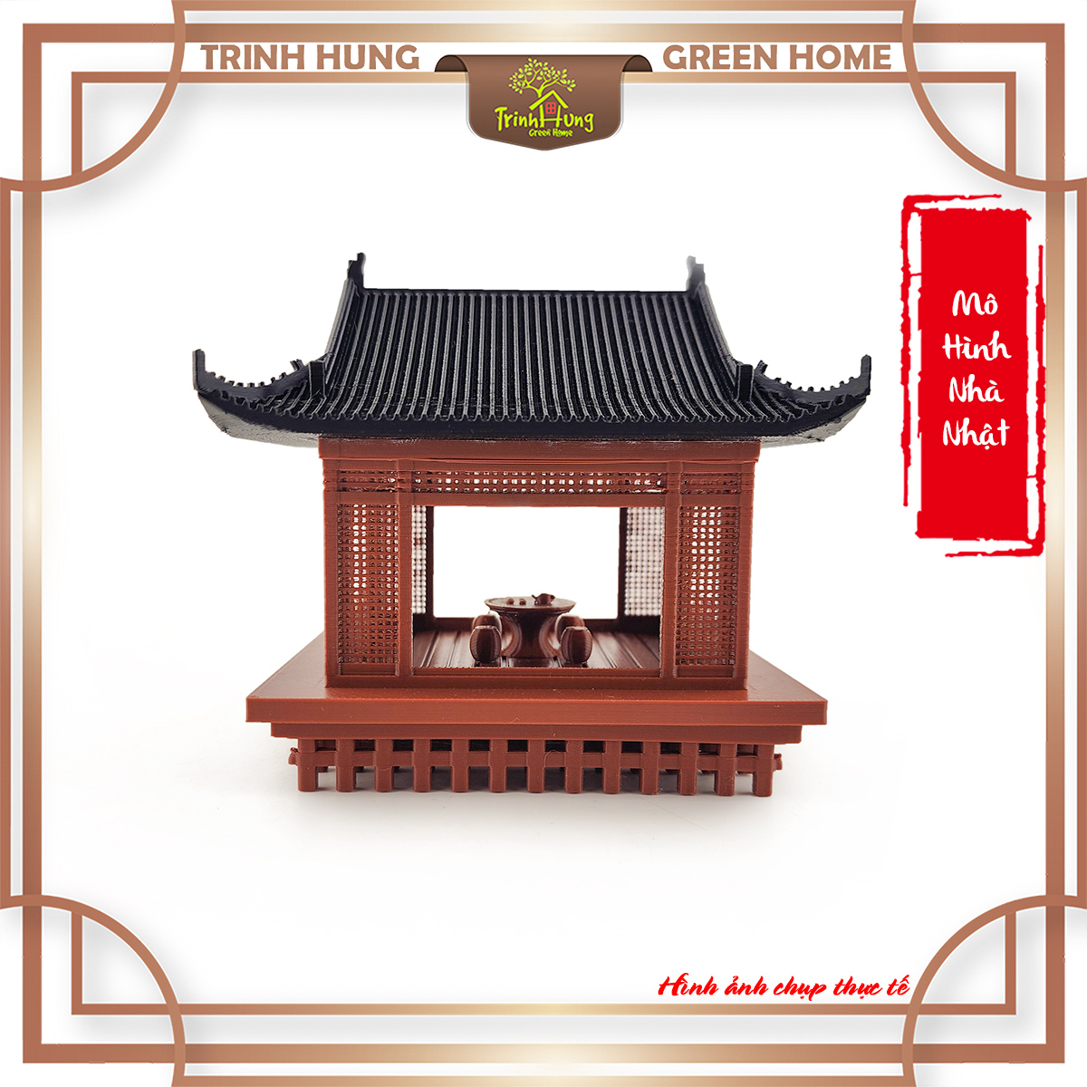 Mô hình nhà Nhật in 3D - nhà chờ