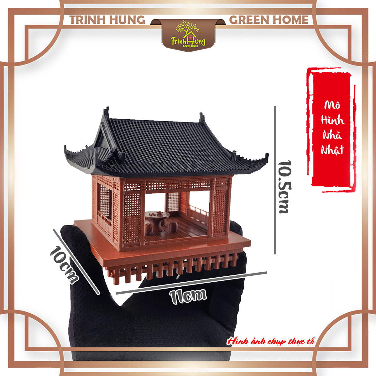 Mô hình nhà Nhật in 3D - nhà chờ