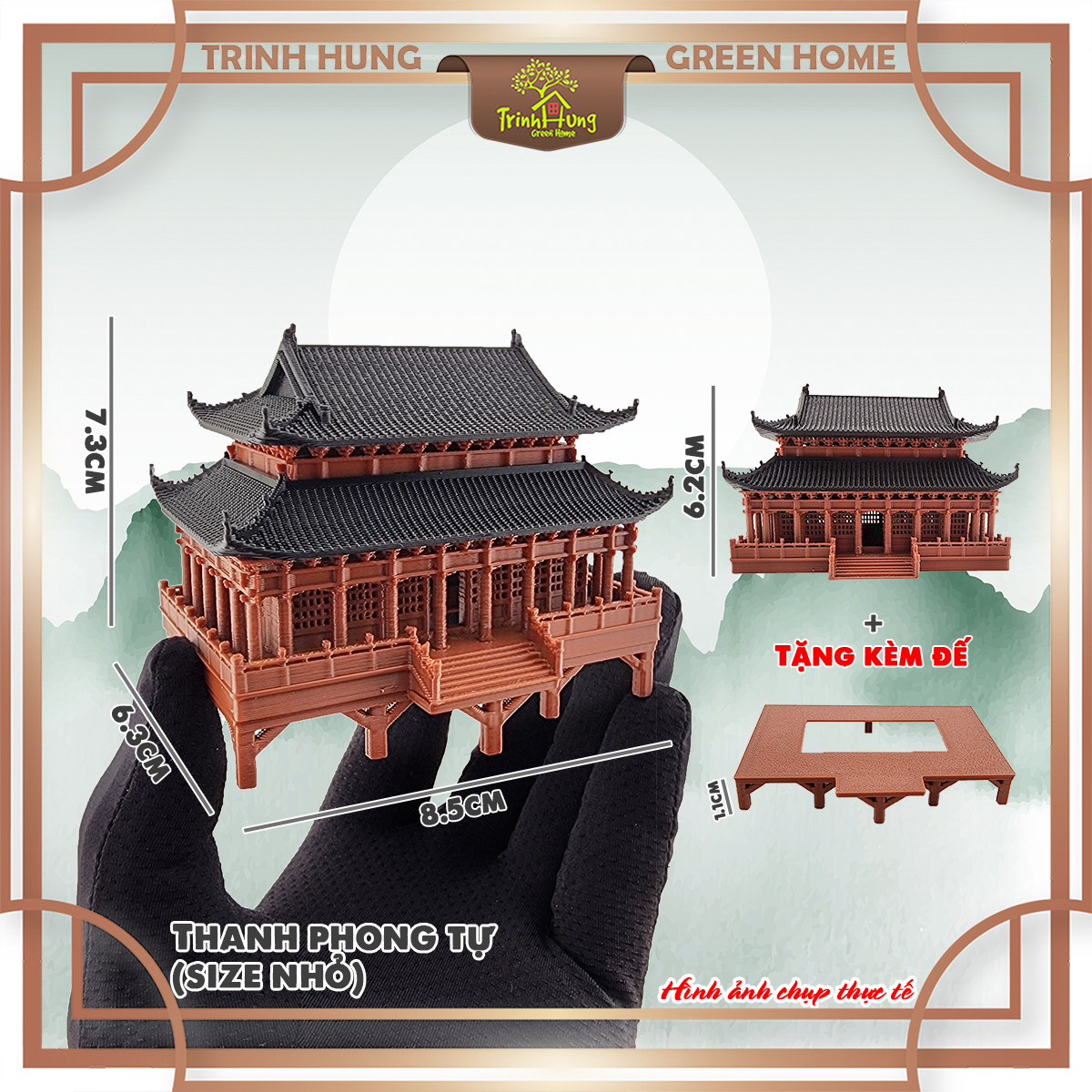 Mô hình nhà cổ trung quốc - Thanh Phong Tự