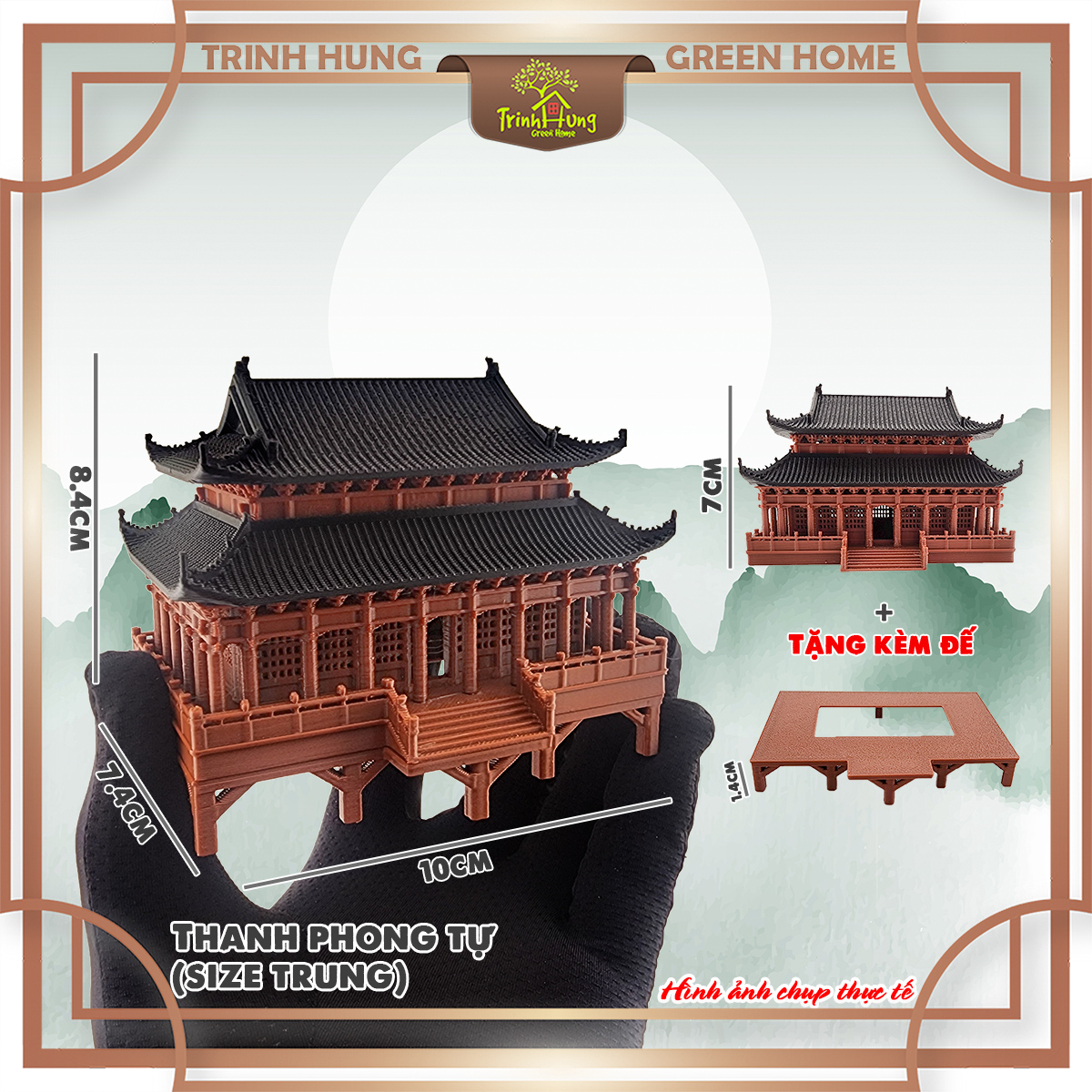 Mô hình nhà cổ trung quốc - Thanh Phong Tự