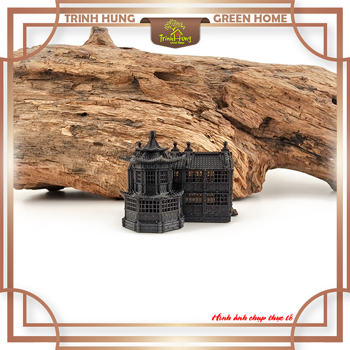Mô hình nhà cổ in 3D sắc nét