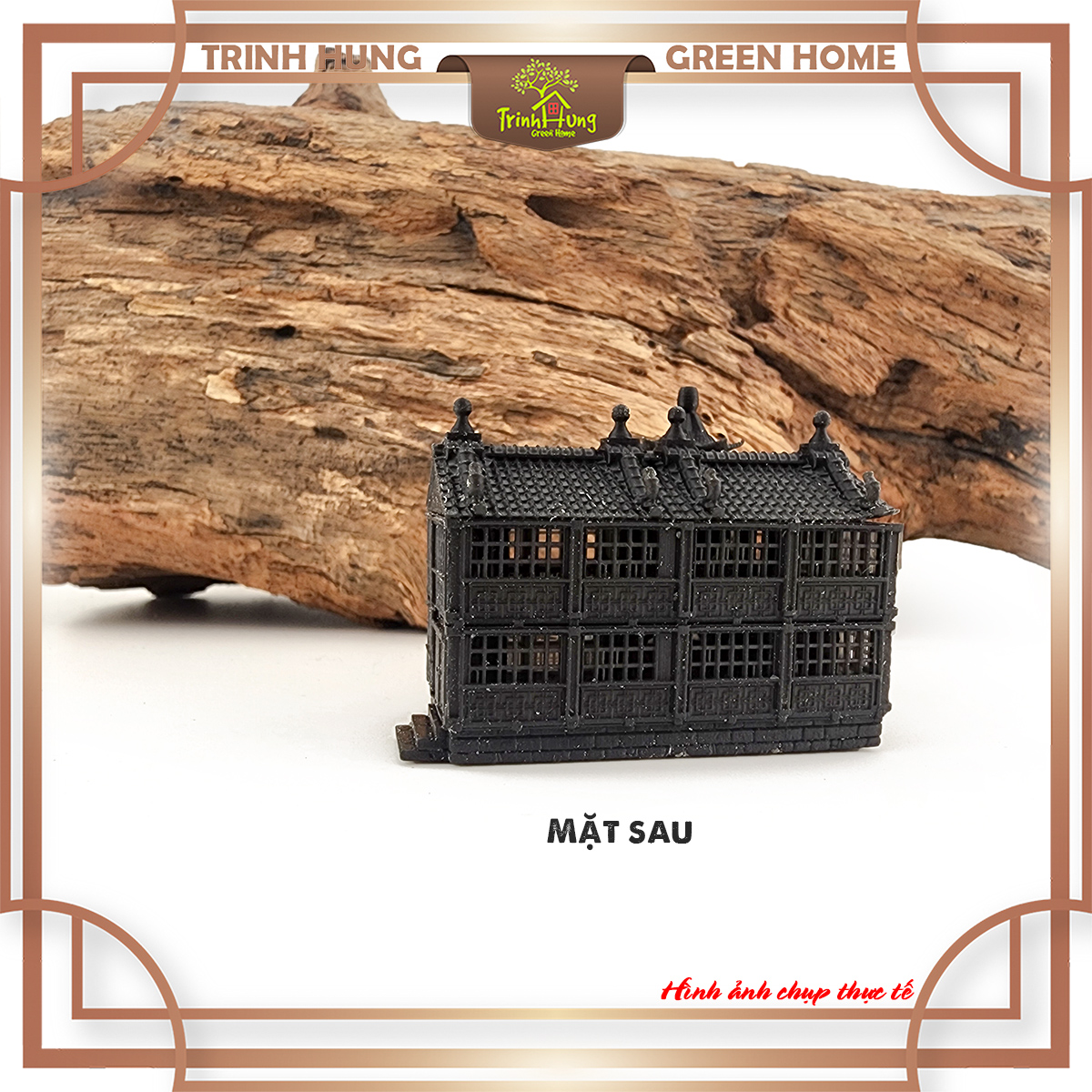 Mô hình nhà cổ in 3D sắc nét