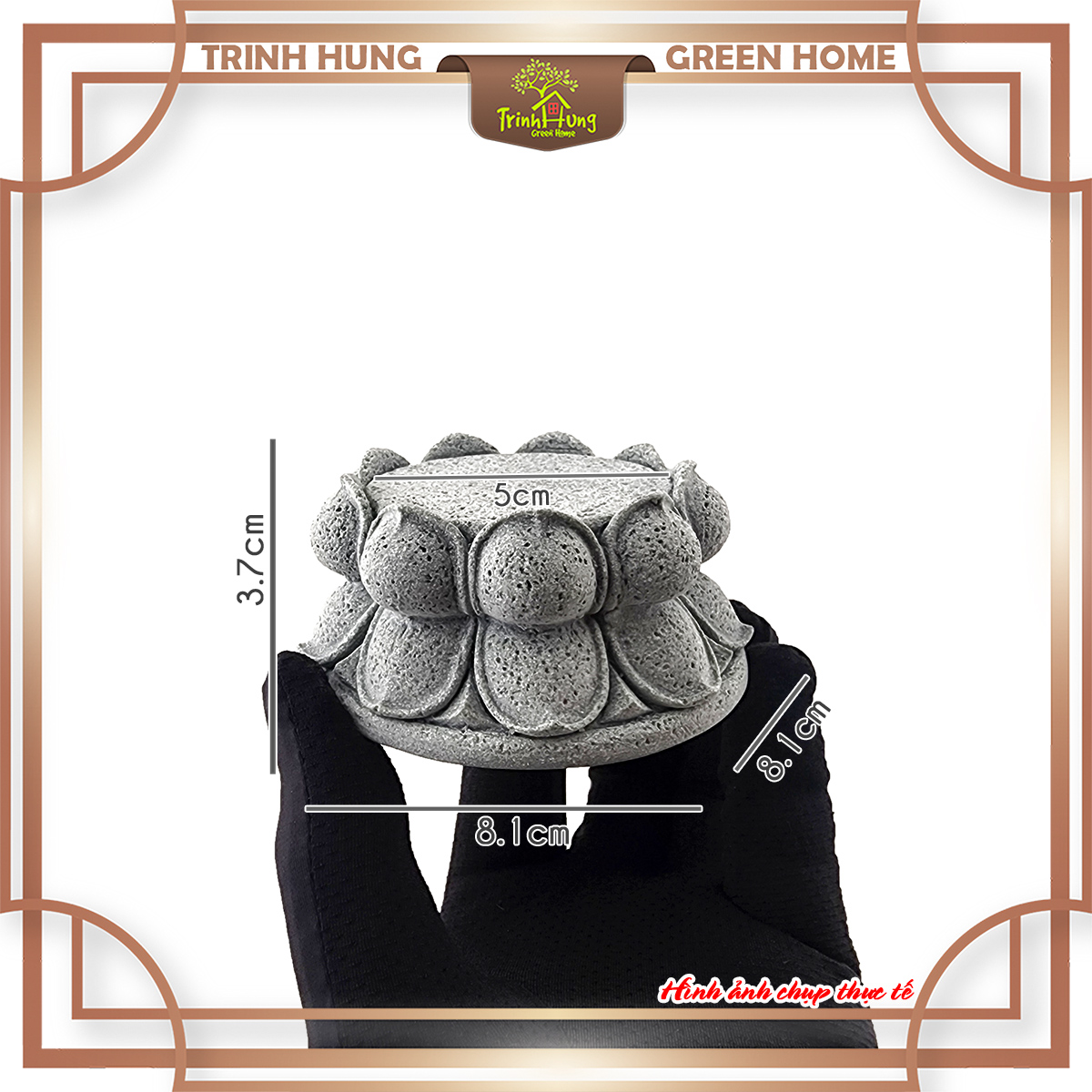 Tượng đế ngồi, đài sen đá sa thạch