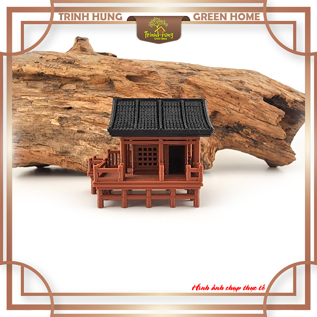 Mô hình nhà cổ trung quốc - Nhà sàn gỗ